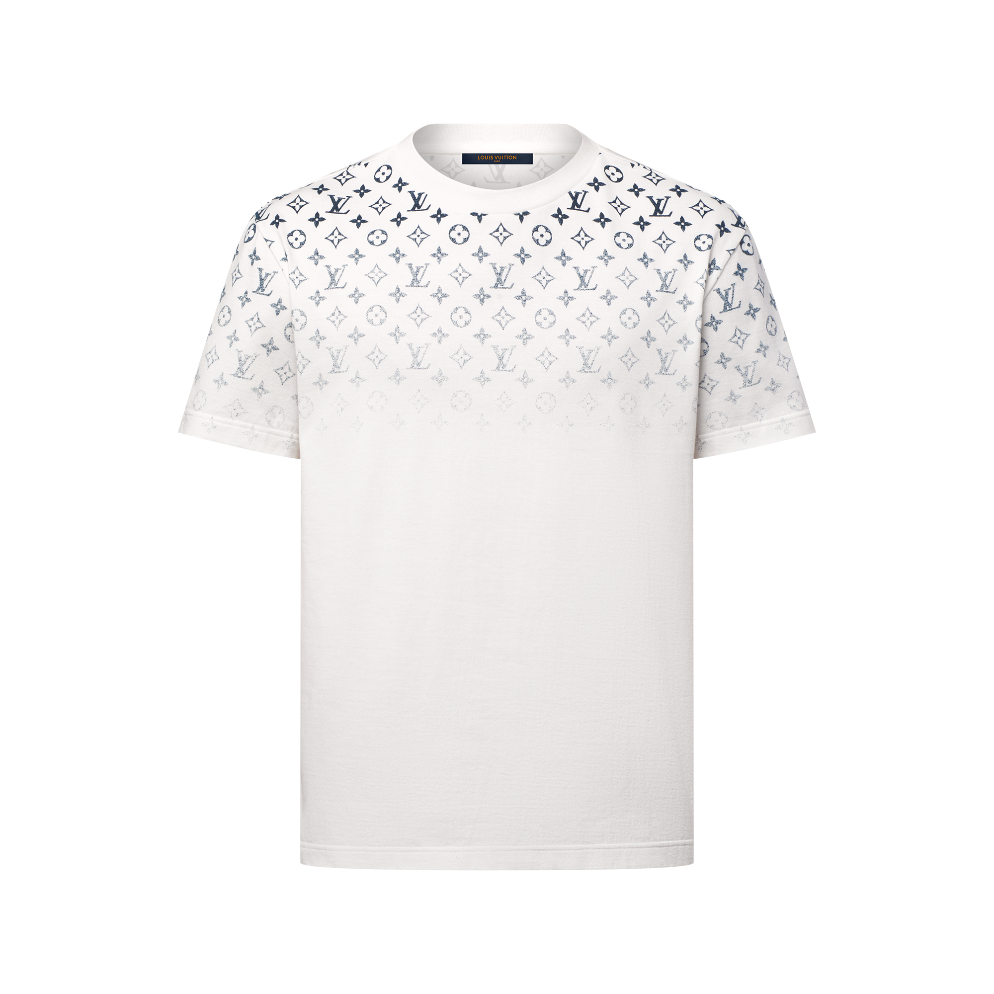 T-shirt in cotone con motivo Monogram Gradient - Abbigliamento